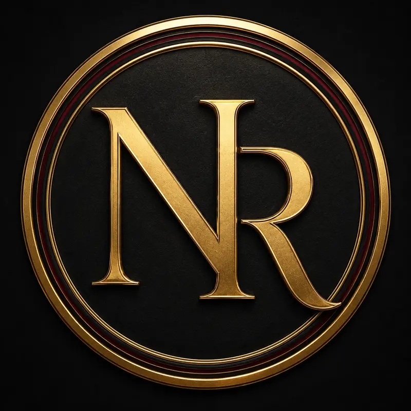 Künstlerlogo von Norbert Rynkowski mit den Initialen NR
